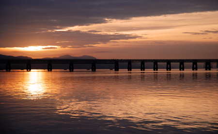 Tay Bridge Sunset